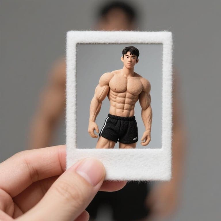 Felt 3D Polaroid