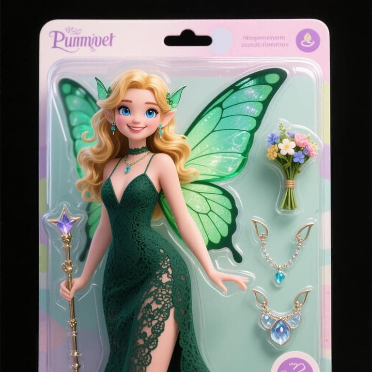 Plastic Bubble Figure Effect