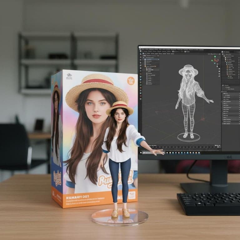 3D Character Figure